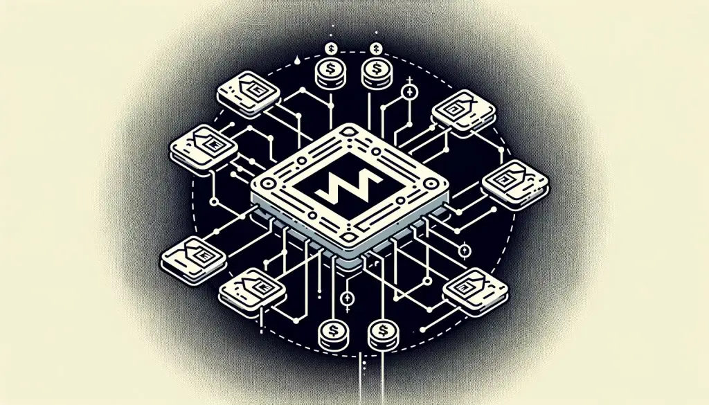 Image depicting programmable royalties